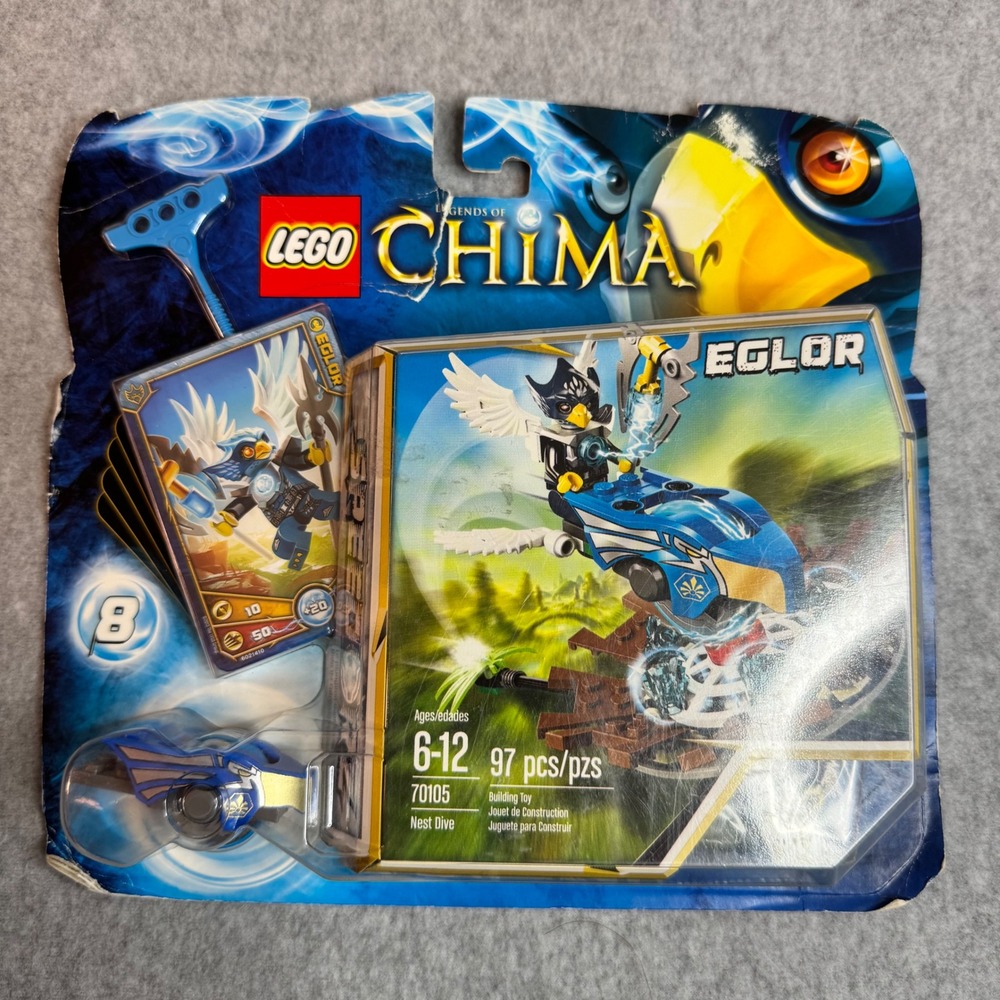 LEGO Legends of Chima Nest Dive 70105 Eglor Speedorz set New Sealed